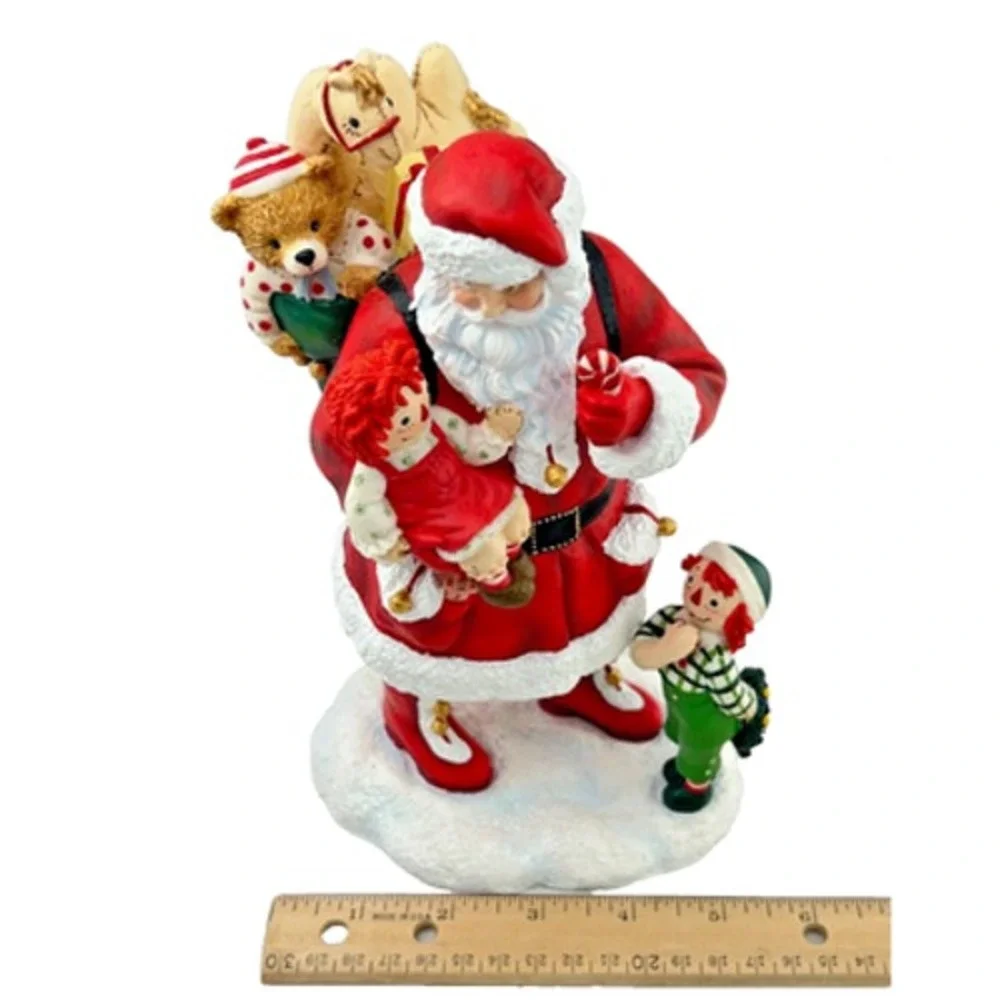 Pipka‎ RAGGEDY ANN & ANDY SANTA #1944 of Limited Edition Design #10099 9